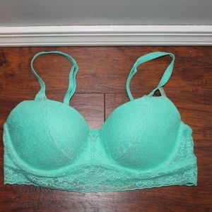 Victoria Secret PINK padded Bralette New PUSH UP L